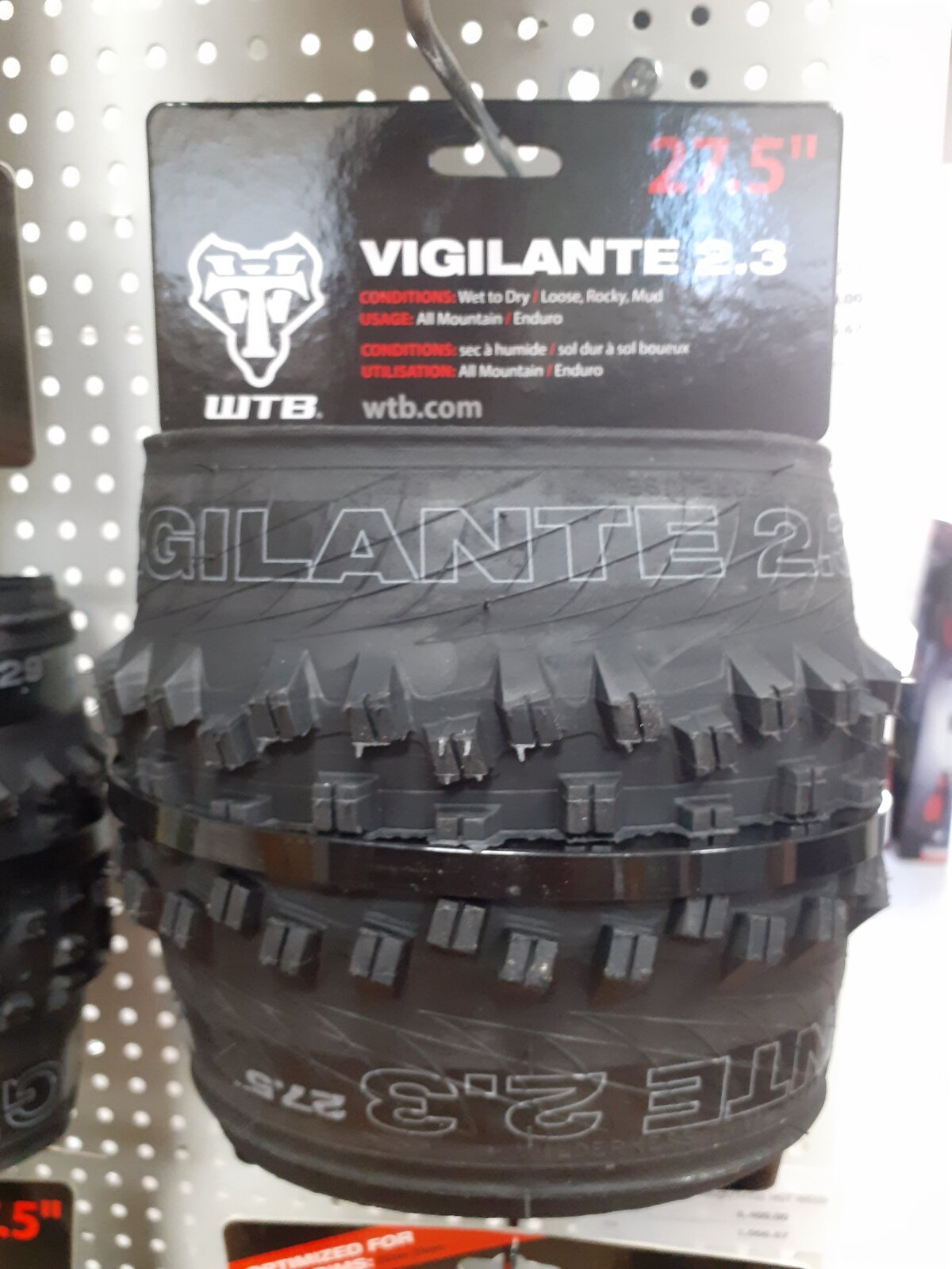 WTB Vigilante 2.3x27.5" TCS Light FRT